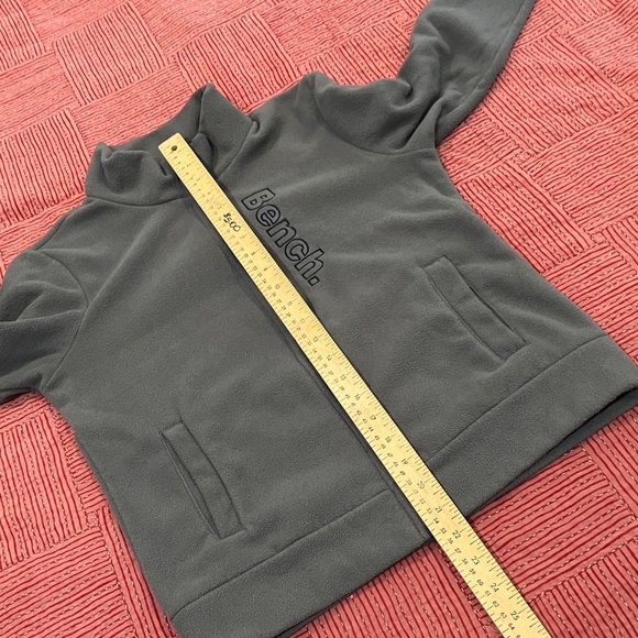 Bench size youth 11-12 years Gray Fleece zip sweater / light Jacket - Picture 9 of 16